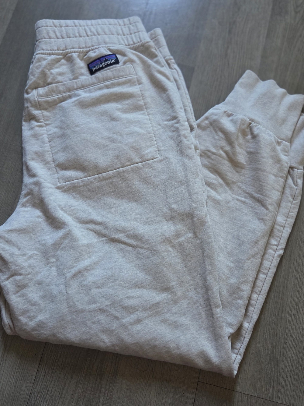 Patagonia Cream Women’s Fleece Jogger Pants